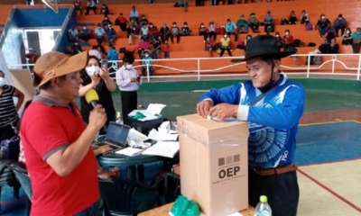 La autoridad del TED de Chuquisaca destacó la amplia participación de representantes y autoridades indígenas