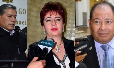 Filemón Sandoval, Paola Barriga y Carlos Romero/Foto. Kandire