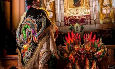 Afiche promocional del Carnaval de Oruro 2022. 