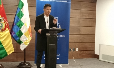Presidente de la Cámara de Senadores, Andrónico Rodríguez