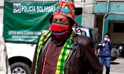 Quispe aún será investigado, a pesar de la cuarentena. Foto: ERBOL.