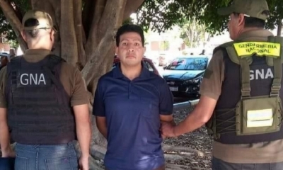 Captura en Argentina de Oswil José F., abogado de profesión, quien está investigado como presunto autor del feminicidio y decapitación de su pareja.