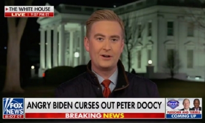 Peter Doocy reveló la llamada que sostuvo con el presidente.