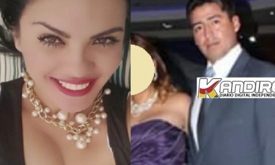 Bianca la reclusa que intentó impedir la boda del teniente Erick Sequeiro/Foto. Kandire 