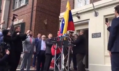 Caracas denuncia que la ocupación de sus sedes/Foto. Captura de pantalla 