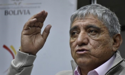 El ministro de Obras Públicas, Iván Arias