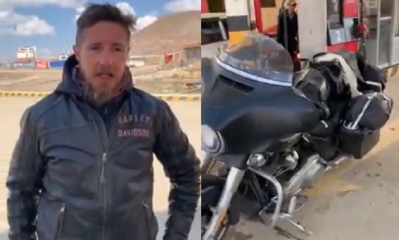 Rogelio Ortúz es un fiscal paraguayo que se encuentra de paseo por Bolivia/Foto. Kandire