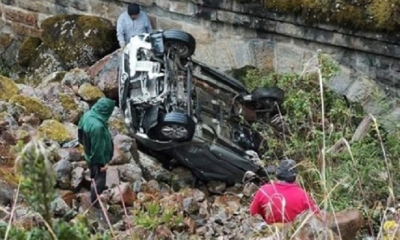 El accidente fue provocado por la imprudencia del chófer/Foto. RRSS