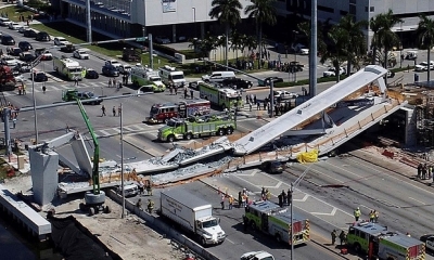 Seis personas, incluido un trabajador de la construcción, murieron a causa del derrumbe del puente