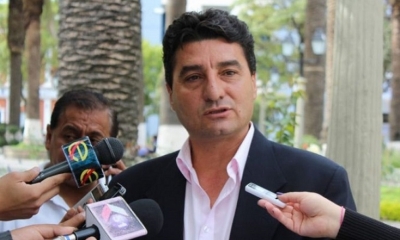 Foto/ Archivo: El alcalde de la ciudad de Tarija, Johnny Torres.