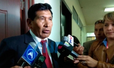 Gonzalo Alcón, presidente del Consejo de la Magistratura/Foto. RRSS