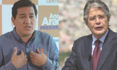 Andrés Arauz y Guillermo Lasso/Foto. RRSS
