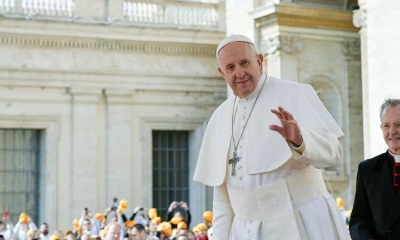 El papa Francisco en el Vaticano.