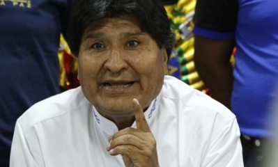 El expresidente Evo Morales