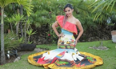 Flavia Vega Pierry (23) Reina de la Tradición Cruceña 2017. Foto: EL DEBER