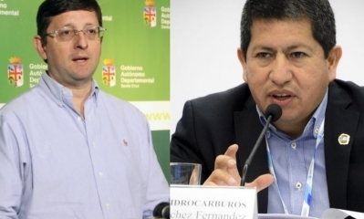 Senador Oscar Ortìz y Ministro Sánchez/Foto. Kandire