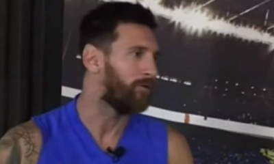 Leonel Messi/Foto. Captura de pantalla 
