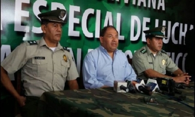 El ministro de Gobierno, Carlos Romero.