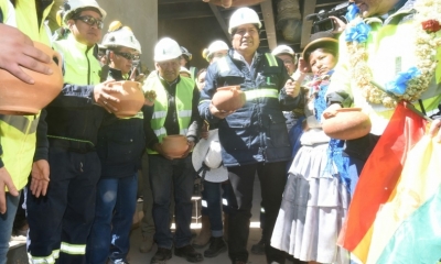 La fábrica se encuentra en Oruro/Foto. ABI