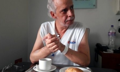 El expresidente de la Federación Boliviana de Fútbol (FBF), Dice que vencerá el cáncer, que tiene miedo porque es humano