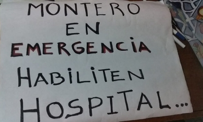 Vecinos y pobladores de Montero, este viernes en horas de la noche, protagonizaron un cacerolazo