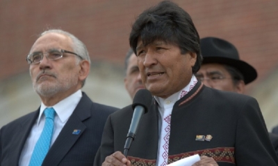 Carlos Mesa y Evo Morales/Foto. RRSS
