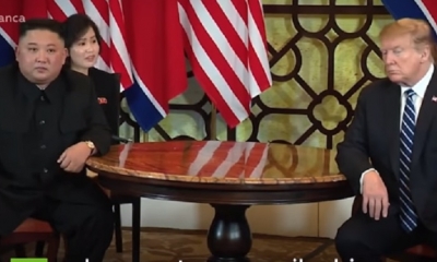 Kim Jong-un y Donald Trump/Foto. Captura de pantalla