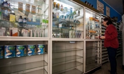 Venezuela sufre una escasez de medicamentos para tratar enfermedades crónicas como cáncer y VIH. | Fuente: EFE