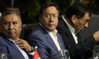 El presidente de Bolivia, Luis Arce
