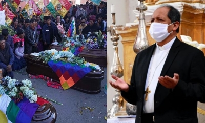 Pobladores de El Alto velan a los fallecidos en Senkata y Ricardo Centellas