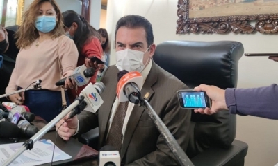 El alcalde de Cochabamba, Manfred Reyes Villa