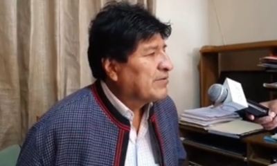 Evo Morales/Foto. Captura de pantalla