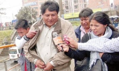 Édgar Patana  fue denunciado por Amilcar Barral/Foto. RRSS