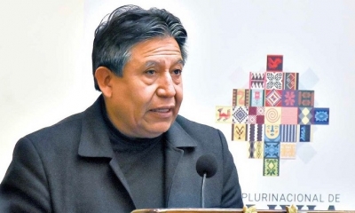 Vicepresidente, David Choquehuanca