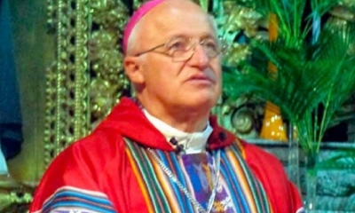 Monseñor Eugenio Scarpellini,Obispo de la Diócesis de El Alto/Foto. RRSS