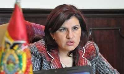 Ex candidata a Alcaldesa por Cochabamba Rebeca Delgado/Foto. RRSS