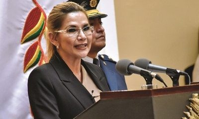 Jeanine Áñez.