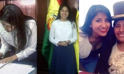Evaliz Morales, junto a su madre/Foto. Kandire