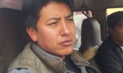 El exlíder cívico Marco Antonio Pumari.
