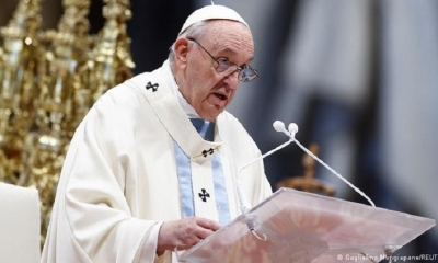 Papa Francisco, en al ciudad del Vaticano.