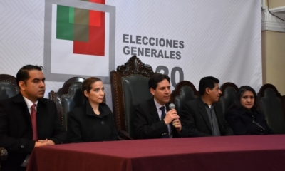 Vocales del Tribunal Supremo Electoral (TSE). Foto TSE.