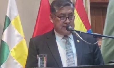El fiscal general Juan Lanchipa. Foto: Captura