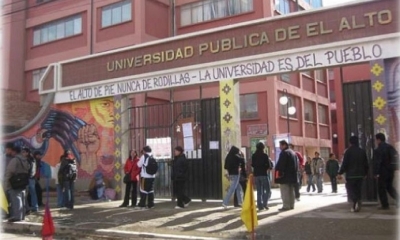 Universidad Pública de El Alto (UPEA). Foto: Internet