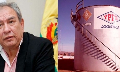 El gerente general de YPFB Logística, Pablo Zubieta
