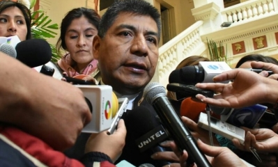 Canciller Fernando Huanacuni/Foto. RRSS