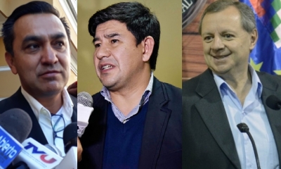 Yerko Núñez, Milton Barón y José Alberto Gonzáles/Foto. Kandire