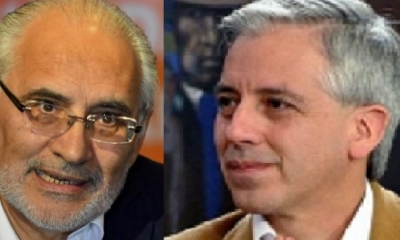 Carlos Mesa y Álvaro García Linera/Foto. Kandire
