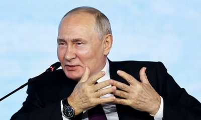 El presidente de Rusia, Vladimir Putin