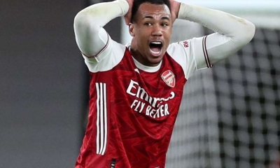 Gabriel, defensor del Arcenal de Inglaterra 