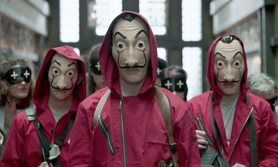 La casa de papel, serie española original de Netflix. | netflix.com